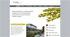 Desktop Screenshot of montrealsukkah.com